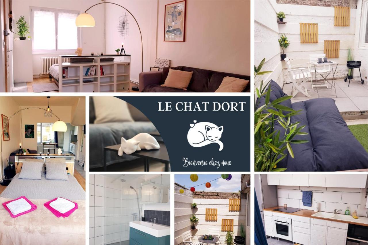 Le Chat D'Or - 35M2 - Terrasse - Bbq - Wifi Hd Amiens Eksteriør bilde